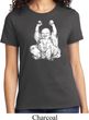 Yoga Laughing Buddha Ladies Shirt
