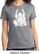 Yoga Laughing Buddha Ladies Shirt