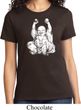 Yoga Laughing Buddha Ladies Shirt
