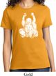 Yoga Laughing Buddha Ladies Shirt