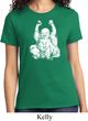 Yoga Laughing Buddha Ladies Shirt