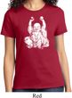 Yoga Laughing Buddha Ladies Shirt