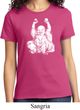 Yoga Laughing Buddha Ladies Shirt