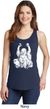 Yoga Laughing Buddha Ladies Tank Top