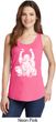 Yoga Laughing Buddha Ladies Tank Top