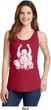 Yoga Laughing Buddha Ladies Tank Top