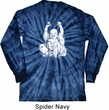 Yoga Laughing Buddha Long Sleeve Tie Dye Shirt