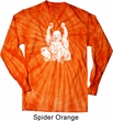 Yoga Laughing Buddha Long Sleeve Tie Dye Shirt