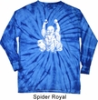 Yoga Laughing Buddha Long Sleeve Tie Dye Shirt