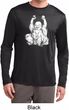 Yoga Laughing Buddha Mens Moisture Wicking Long Sleeve Shirt