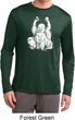 Yoga Laughing Buddha Mens Moisture Wicking Long Sleeve Shirt