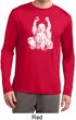 Yoga Laughing Buddha Mens Moisture Wicking Long Sleeve Shirt