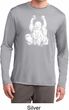Yoga Laughing Buddha Mens Moisture Wicking Long Sleeve Shirt