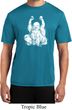 Yoga Laughing Buddha Mens Moisture Wicking Shirt