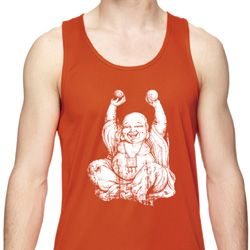 Yoga Laughing Buddha Mens Moisture Wicking Tanktop