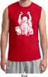 Yoga Laughing Buddha Mens Muscle Shirt
