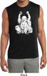 Yoga Laughing Buddha Mens Sleeveless Moisture Wicking Shirt