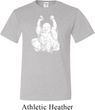 Yoga Laughing Buddha Mens Tall Shirt