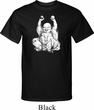 Yoga Laughing Buddha Mens Tall Shirt