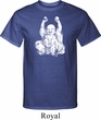 Yoga Laughing Buddha Mens Tall Shirt