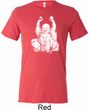 Yoga Laughing Buddha Mens Tri Blend Crewneck Shirt