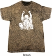 Yoga Laughing Buddha Mineral Tie Dye Shirt