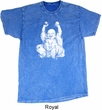 Yoga Laughing Buddha Mineral Tie Dye Shirt