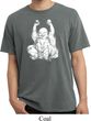 Yoga Laughing Buddha Pigment Dyed Shirt