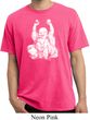 Yoga Laughing Buddha Pigment Dyed Shirt