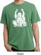 Yoga Laughing Buddha Pigment Dyed Shirt