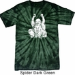 Yoga Laughing Buddha Spider Tie Dye Shirt