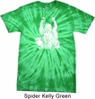 Yoga Laughing Buddha Spider Tie Dye Shirt