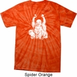 Yoga Laughing Buddha Spider Tie Dye Shirt