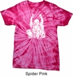 Yoga Laughing Buddha Spider Tie Dye Shirt