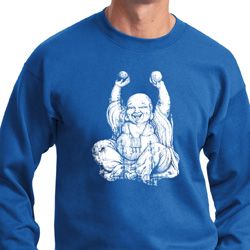 Yoga Laughing Buddha Sweatshirt