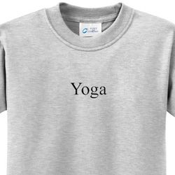 Yoga Logo Kids Yoga T-shirts