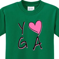 Yoga Love Kids Yoga Shirts
