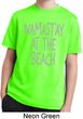 Yoga Namastay at the Beach Kids Moisture Wicking Shirt