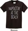 Yoga Namastay at the Beach Kids Shirt