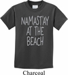 Yoga Namastay at the Beach Kids Shirt