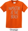 Yoga Namastay at the Beach Kids Shirt
