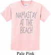 Yoga Namastay at the Beach Kids Shirt