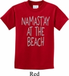 Yoga Namastay at the Beach Kids Shirt