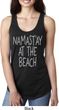 Yoga Namastay at the Beach Ladies Ideal Tank Top