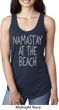 Yoga Namastay at the Beach Ladies Ideal Tank Top