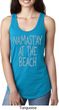 Yoga Namastay at the Beach Ladies Ideal Tank Top