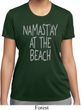 CLEARANCE - Namast'ay at the Beach Ladies Moisture Wicking Yoga Shirt