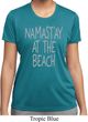 CLEARANCE - Namast'ay at the Beach Ladies Moisture Wicking Yoga Shirt