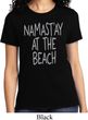 Yoga Namastay at the Beach Ladies Shirt