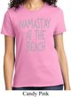 Yoga Namastay at the Beach Ladies Shirt